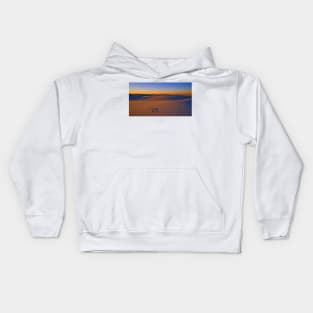 Fading Light at White Sands Kids Hoodie